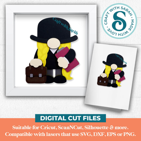 Secret Agent Gnome SVGs - Image 2
