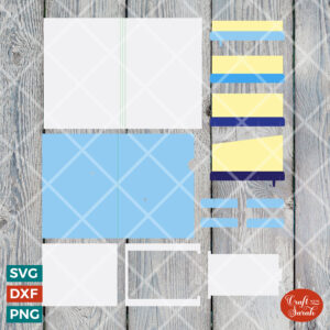 Pop Up Card Template (Blank Design)