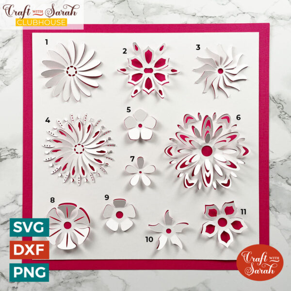 Flower Bend Out Designs