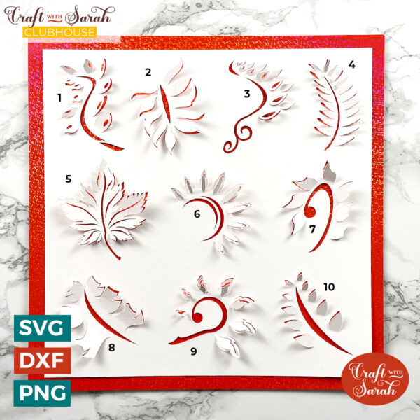 Leaf Bend Out Designs