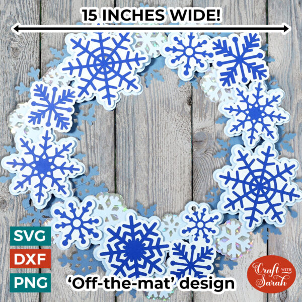Winter Wreath SVG