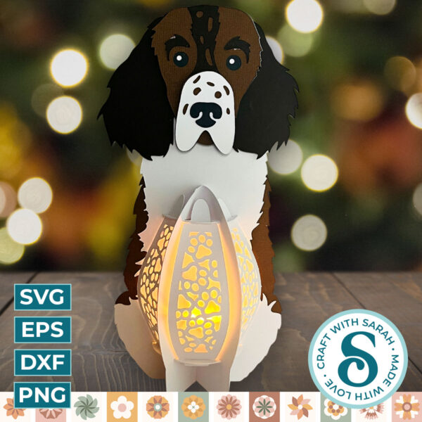 Springer Spaniel Lantern