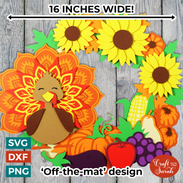 Thanksgiving Wreath SVG