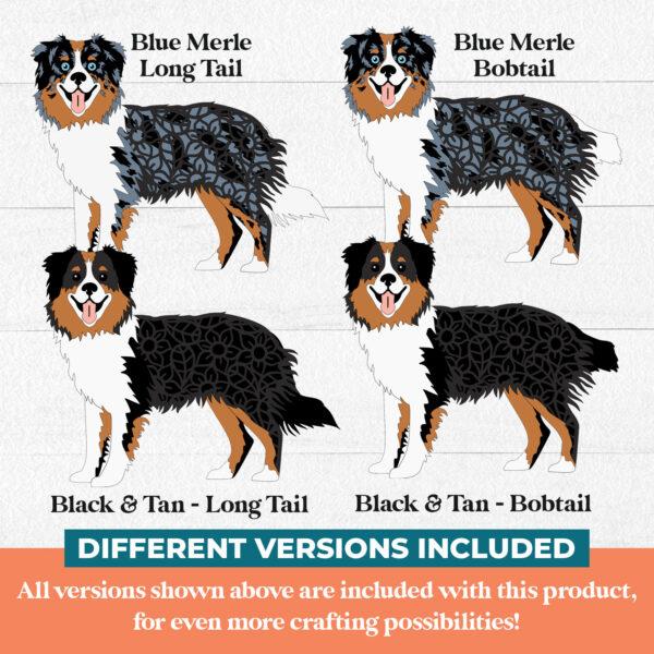 Australian Shepherd SVG (Version 2) - Image 2