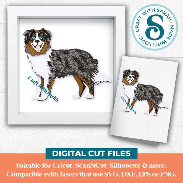 Australian Shepherd SVG (Version 2) - Image 4