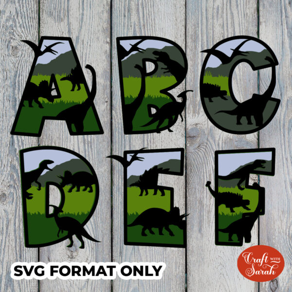 Dinosaurs Alphabet & Numbers Set