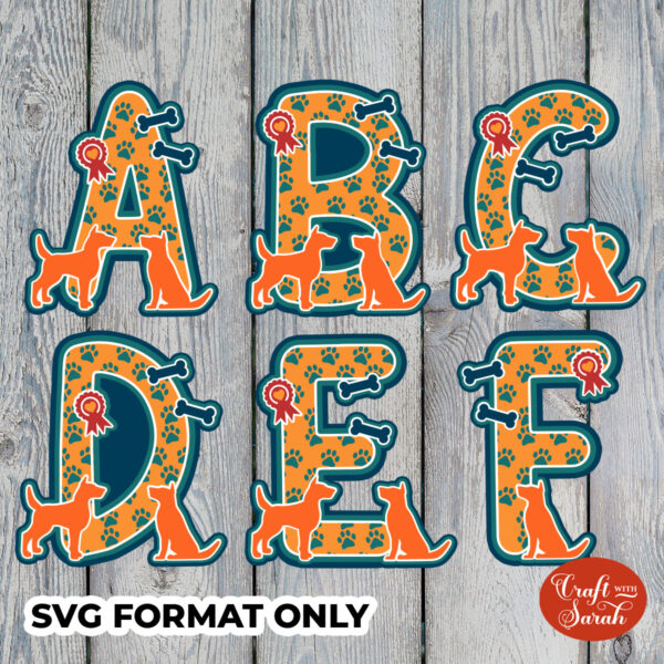 Dogs Alphabet & Numbers Set