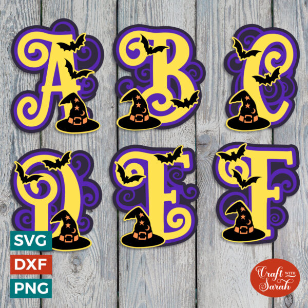 Halloween Alphabet & Numbers Set