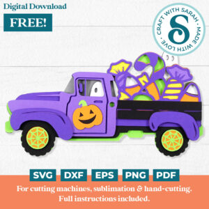 Halloween Truck SVG