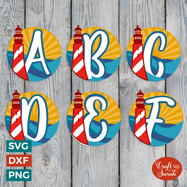 Lighthouse Alphabet & Numbers Set