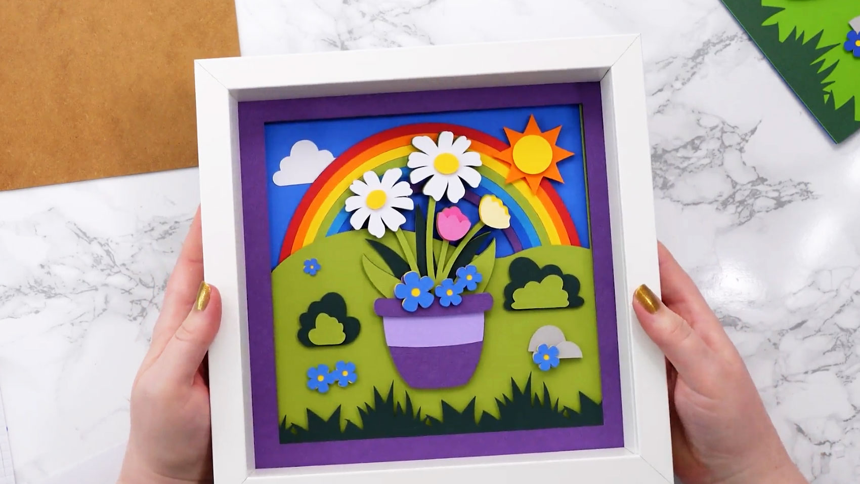 Design Custom Shadow Box Backgrounds
