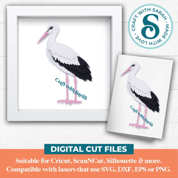 Stork SVG (Stork Bird) - Image 3