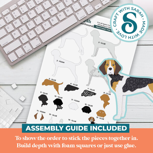 Treeing Walker Coonhound SVG - Image 2