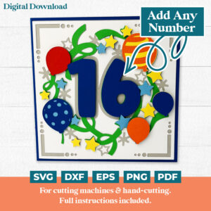 Add-a-Number Card (Birthday)