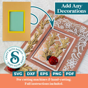 Card in a Card Template (Rectangle)