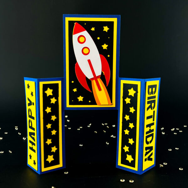 Outer Space Castle Card - Image 2