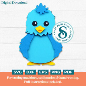 Bluebird SVG (Cute Animal Series)