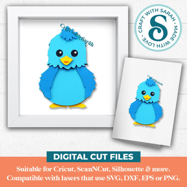 Bluebird SVG (Cute Animal Series) - Image 2