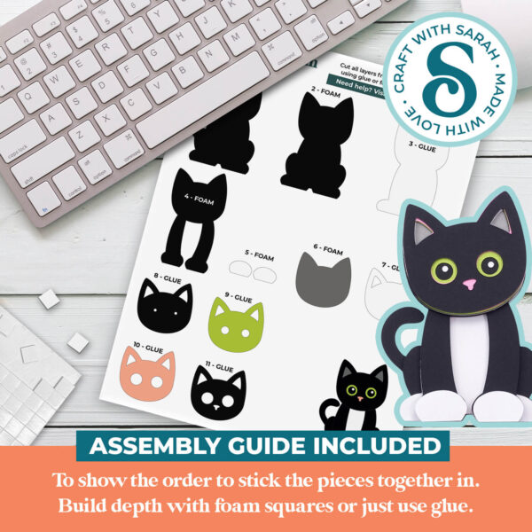 Cat SVG (Cute Animal Series) - Image 3