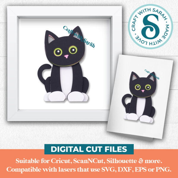 Cat SVG (Cute Animal Series) - Image 2