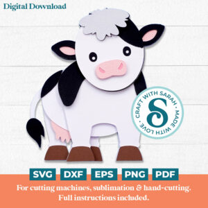 Cow SVG (Cute Animal Series)