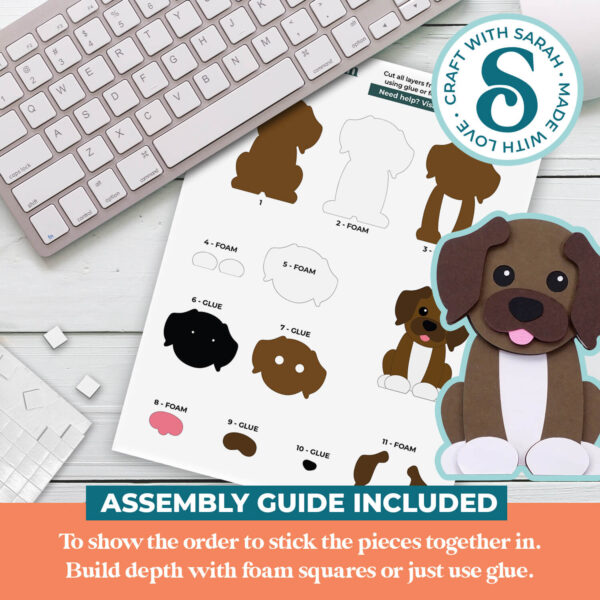 Dog SVG (Cute Animal Series) - Image 3