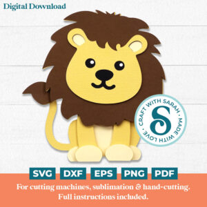 Lion SVG (Cute Animal Series)