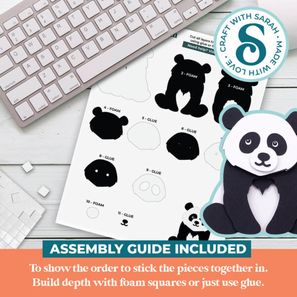 Panda SVG (Cute Animal Series) - Image 3