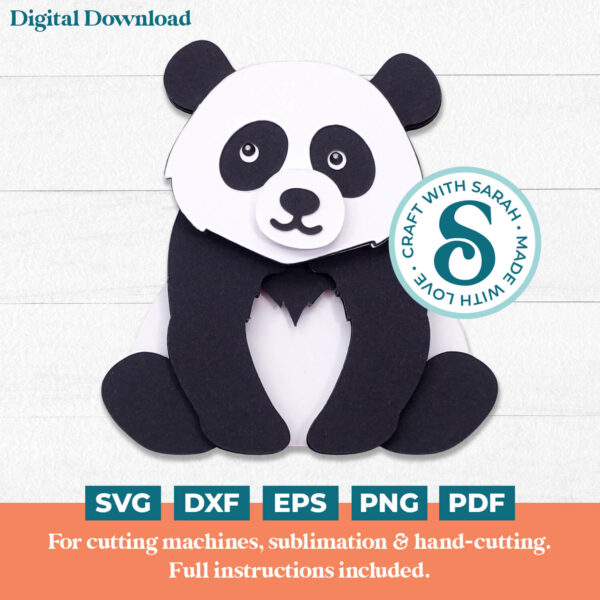 Panda SVG (Cute Animal Series)