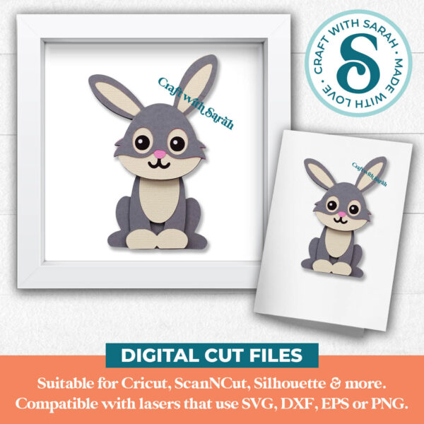 Rabbit SVG (Cute Animal Series) - Image 2