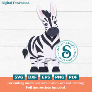 Zebra SVG (Cute Animal Series)