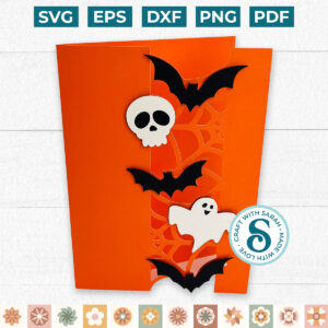 Halloween Cutout Pattern Card
