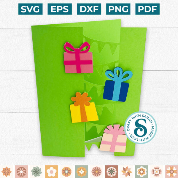 Presents Cutout Pattern Card