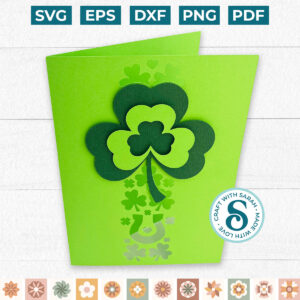 Shamrock Cutout Pattern Card