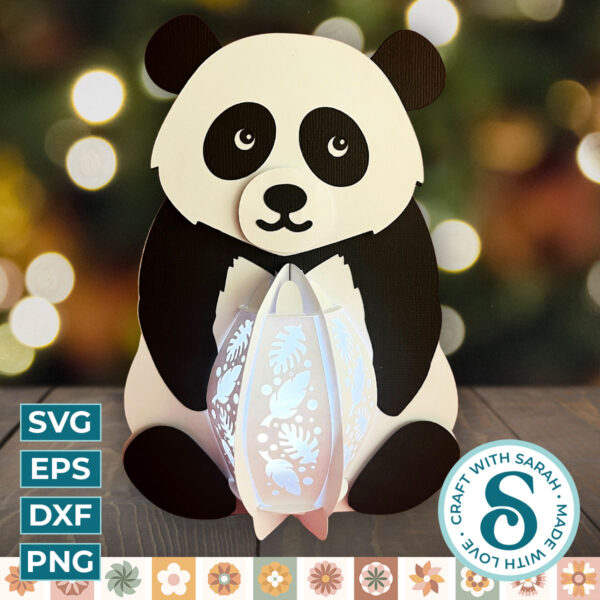 Panda Lantern