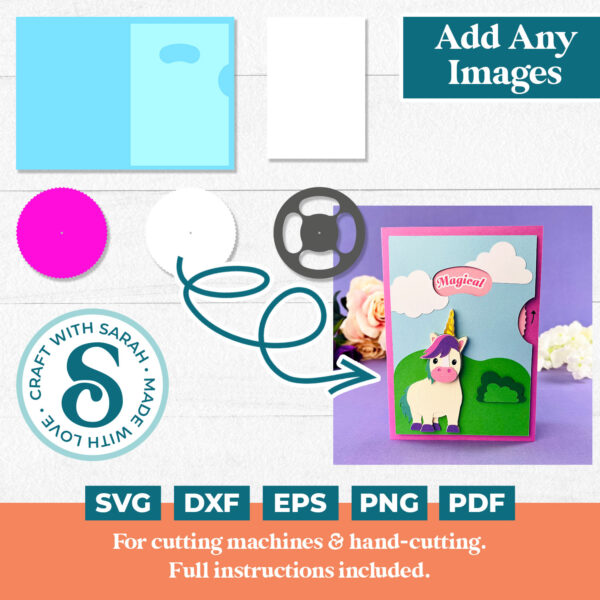 Turn the Wheel Card Template