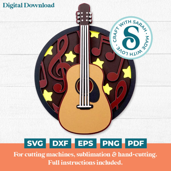 Acoustic Guitar SVG