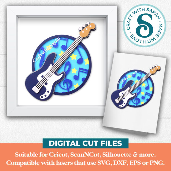 Bass Guitar SVG - Image 2