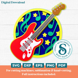 Electric Guitar SVG