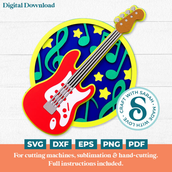 Electric Guitar SVG