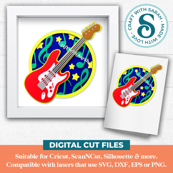 Electric Guitar SVG - Image 2