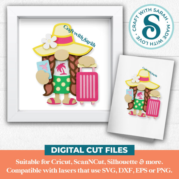 Vacation Gnome SVGs - Image 2