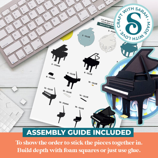 Piano SVG - Image 3