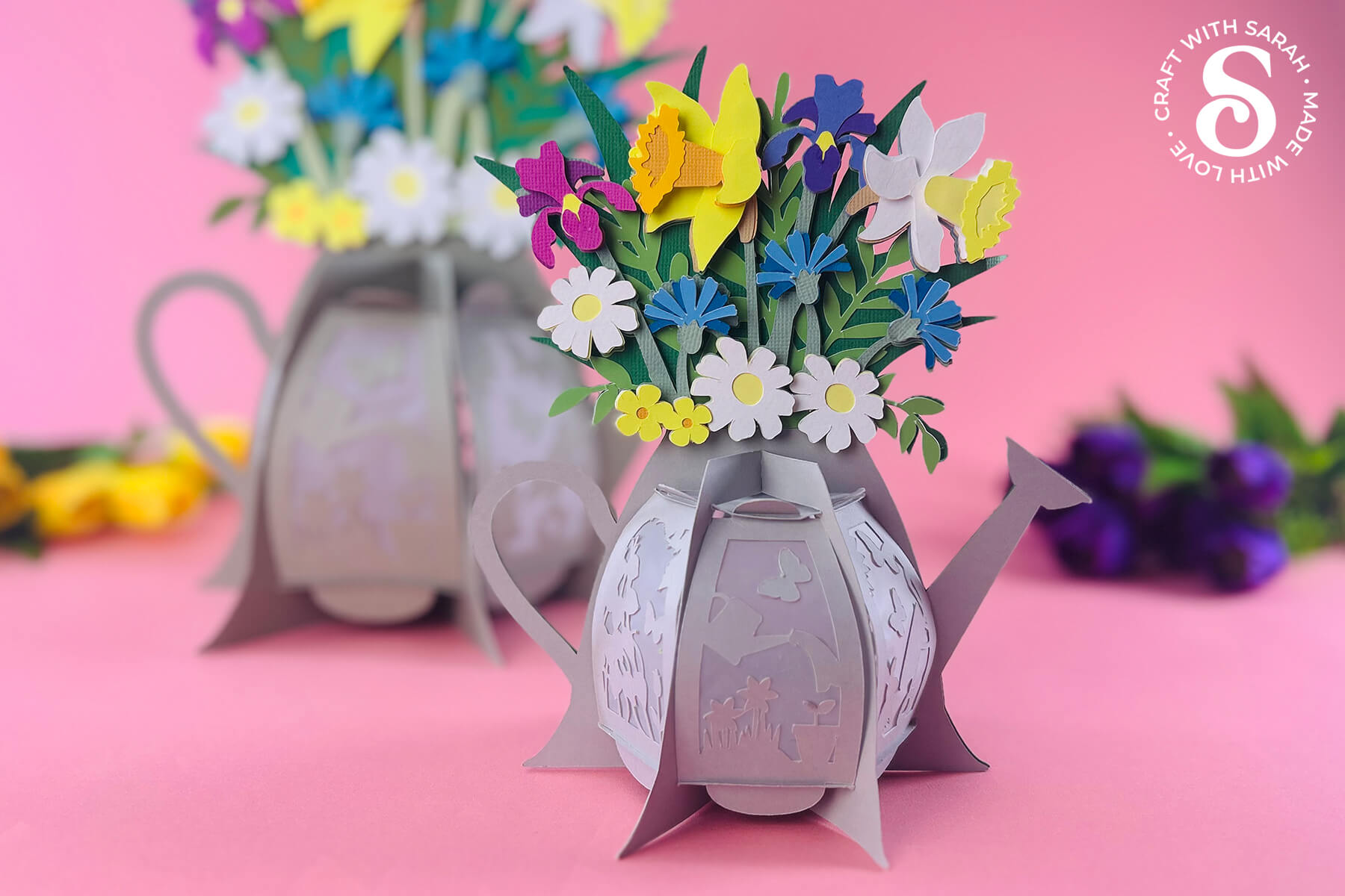DIY Watering Can Lantern Craft
