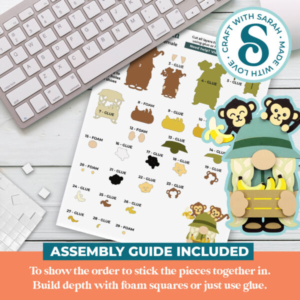 Zookeeper Gnome SVGs - Image 3