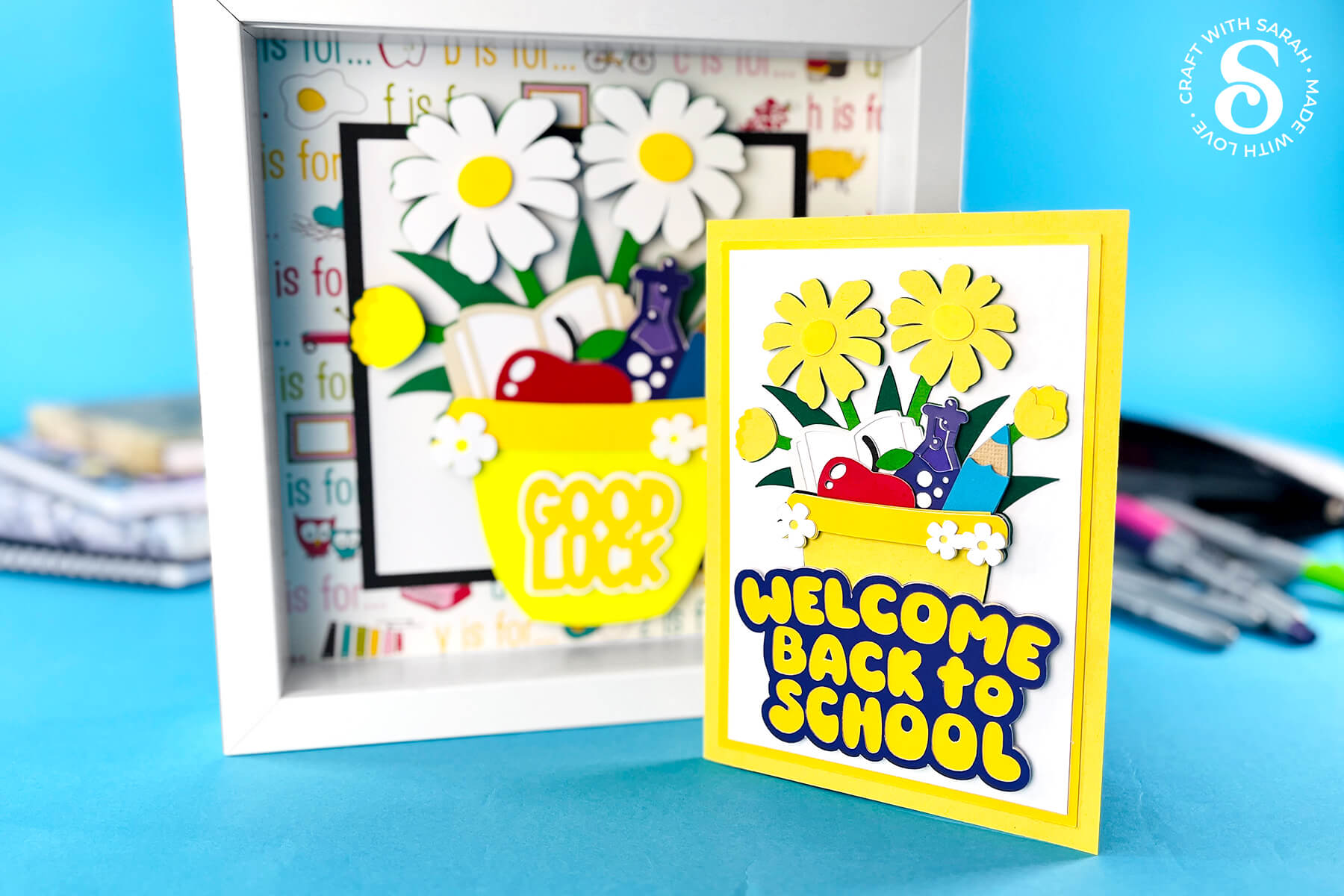 Back to School Flowers ✏️ Good Luck!