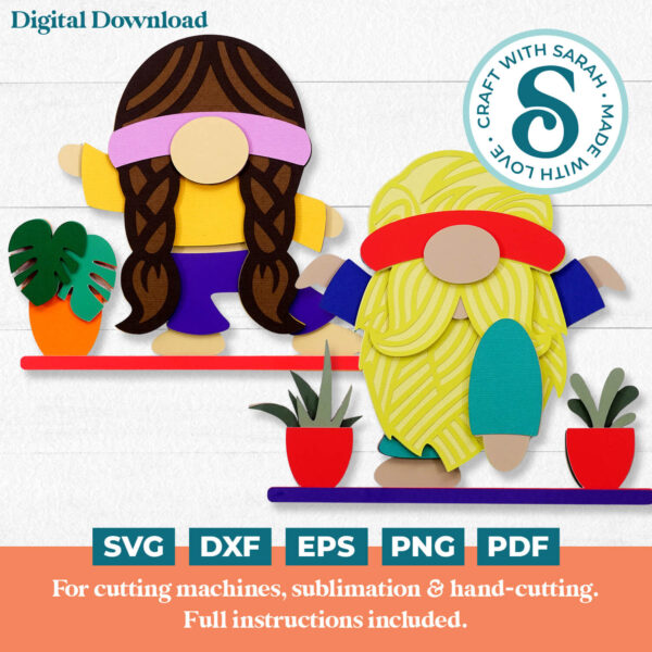 Yoga Gnome SVGs