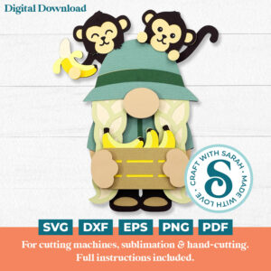 Zookeeper Gnome SVG - Female