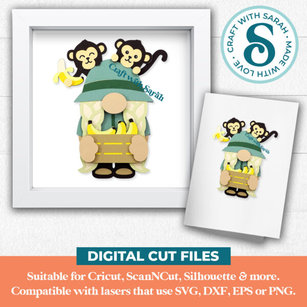 Zookeeper Gnome SVG - Female - Image 2