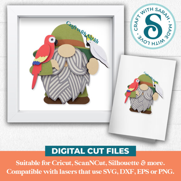 Zookeeper Gnome SVGs - Image 2
